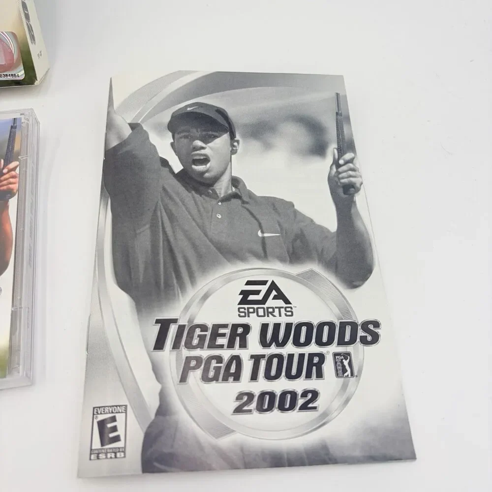 EA SPORTS TIGER WOODS PGA TOUR 2002 PC CD-ROM Complete Big Box Game